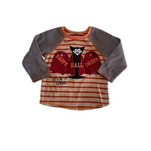 Mud Pie 12-18 month novelty Halloween Dracula 3D interactive long sleeve shirt